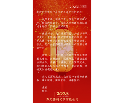 恭贺2025年新春